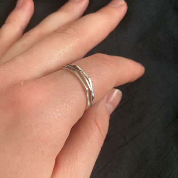 Pura Vida Silver Stacking Rings - Picture 2 of 3